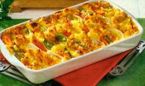 bunter gemüseauflauf (auflauf)