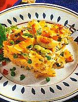 nudelauflauf mit erbsen (auflauf)