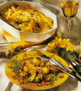 oster-auflauf mit cantenaar-käse (auflauf)