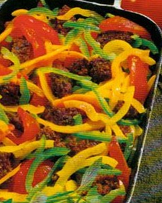 paprika-gratin (auflauf)