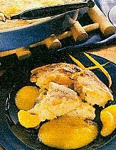 süsser reisauflauf mit fuchtsauce (auflauf)