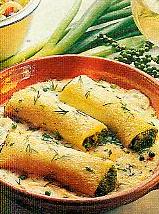 cannelloni mit spinat-käse-füllung (ausländisch)