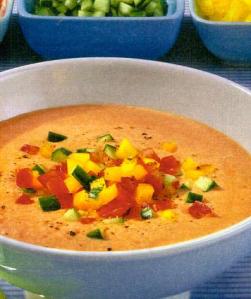 cremige gazpacho (ausländisch)