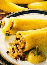 gefüllte paprika auf orientalische art (ausländisch)