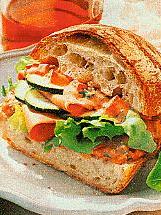 gefülltes ciabatta (ausländisch)