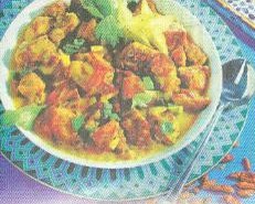 indisches curry-gulasch (ausländisch)