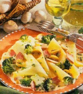 lasagnenudeln mit brokkoli (ausländisch)