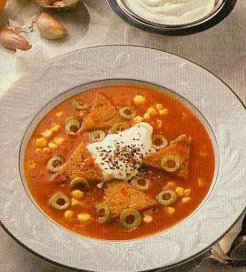 Mexikanische Tomatensuppe (Ausländisch)