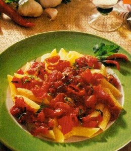 penne all' arrabiata (ausländisch)