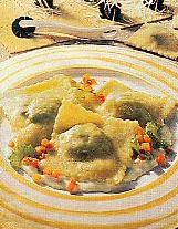 ravioli mit quark-kräuter-füllung (ausländisch)
