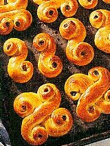 schwedische lussekatter (ausländisch)