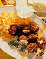türkische hackbällchen mit paprikareis (ausländisch)