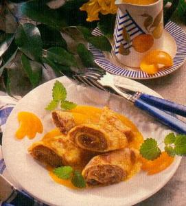 gefüllte crêpes (dessert)