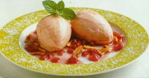 quitten-halbgefrorenes (dessert)