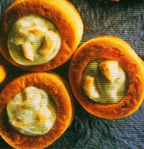 königinpastete mit fischragout in dillsauce (fisch)