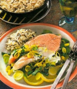 lachskoteletts in wermut-sahne (fisch)