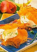 röstiplätzchen mit räucherlachs (fisch)