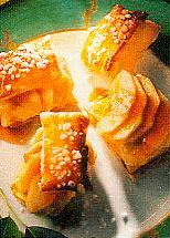 blätterteigschnitten mit birnen (kuchen)