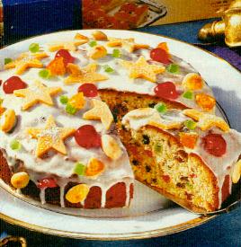 früchtekuchen mit marzipan (kuchen)