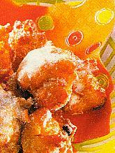 krapfen mit quark und rosinen (kuchen)