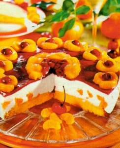 mandarinen-kirsch-torte (kuchen)