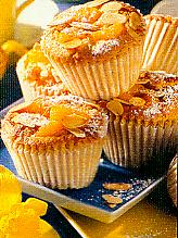 mandarinen-vanille-muffins mit mandeln (kuchen)
