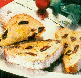 quark-pflaumen-stollen (kuchen)