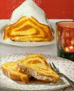 schneller quarkstollen (kuchen)