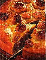 weihnachtliche walnusstorte (kuchen)