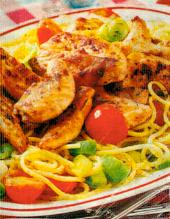 knoblauchhahnchen-mit-spaghetti-geflugel