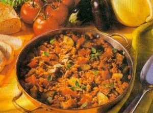 auberginen-hackpfanne (hack)