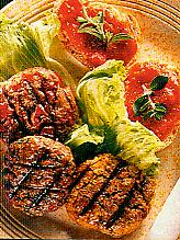 hacksteaks mit tomaten-baguette (hack)