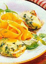 kalbsschnitzelchen mit gorgonzola (kalb)