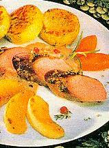 lammfilet mit knoblauchbröseln (lamm)