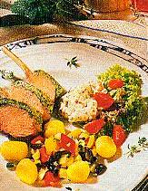 lammkoteletts im kräutermantel (lamm)
