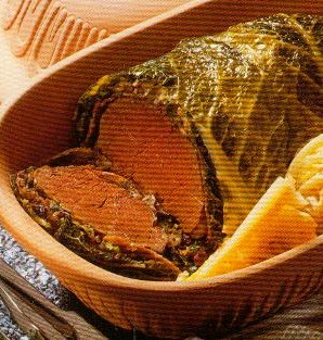 rinderfilet im wirsingmantel (rind)