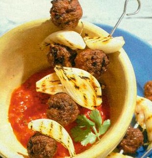 scharfe lammhack-spiesse (lamm)