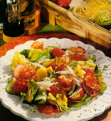 bunter salatteller (salat)