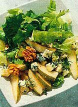 endiviensalat mit birnen (salat)